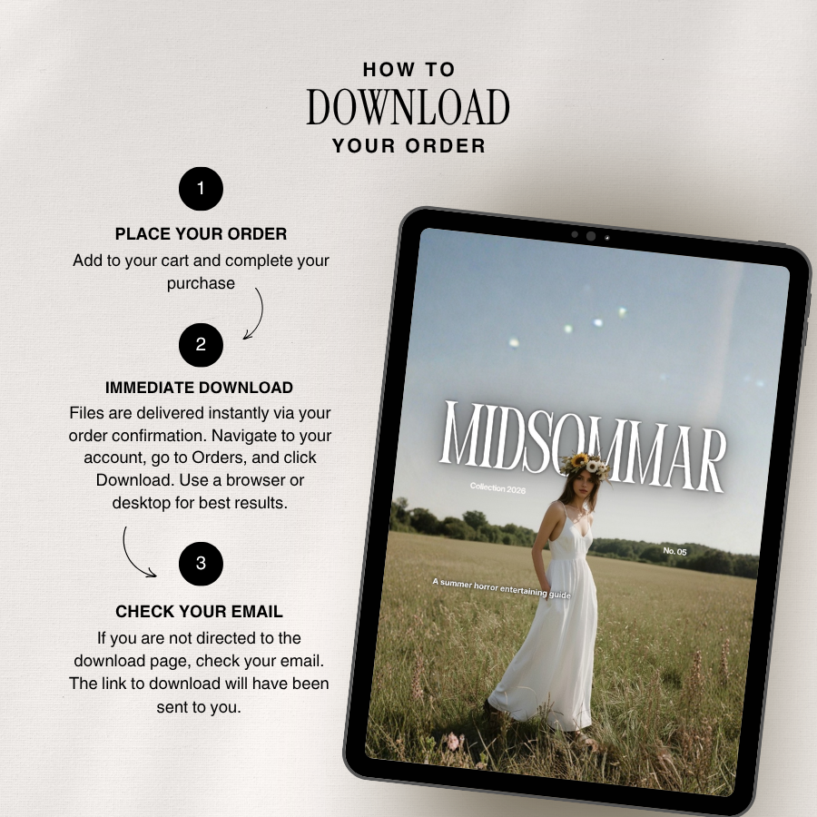 Midsommar Party Entertaining Guide